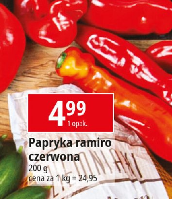 Papryka szpiczasta ramiro promocja