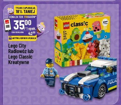 Klocki Lego City Radiowóz  promocja w POLOmarket