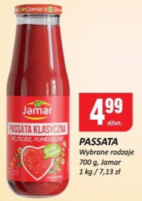 Passata klasyczna Jamar promocja w Chorten
