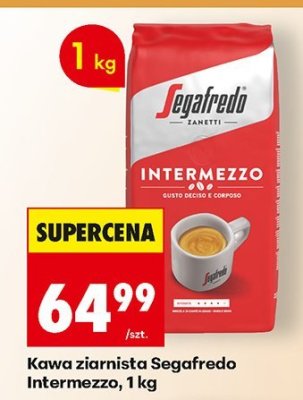 Kawa ziarnista Intermezzo, 1kg promocja w Biedronka
