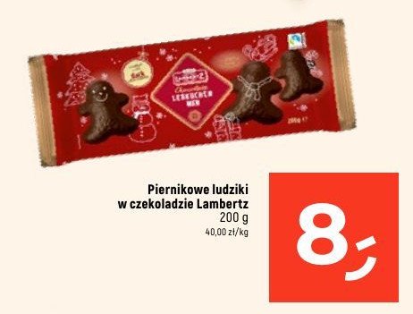 Piernikowe ludziki Lambertz promocja w Dealz