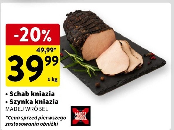 Schab kniazia Madej & wróbel promocja w Intermarche