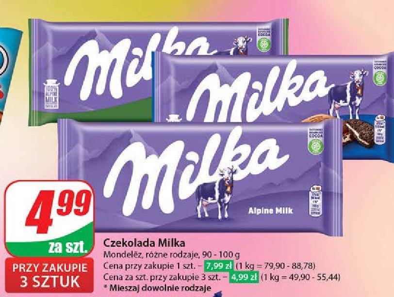 Czekolada hazelnuts Milka promocja