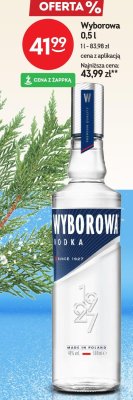 Wódka Wyborowa 0,5l promocja w Żabka