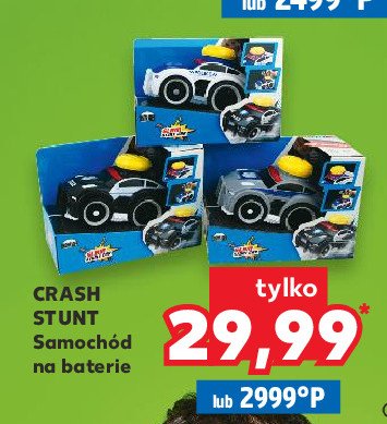 Samoch贸d crash stunt promocja