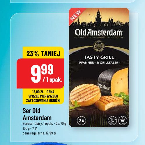 Ser tasty grill Old amsterdam promocja