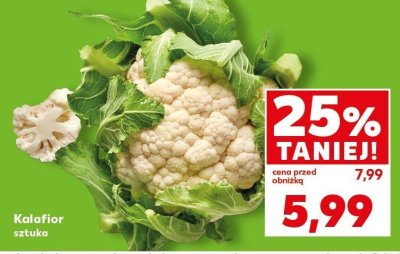 Kalafior promocja w Kaufland