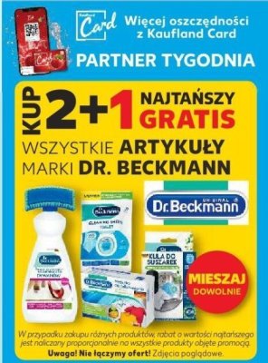 Środek czyszczący Dr. Beckmann wszystkie artykuły marki promocja w Kaufland