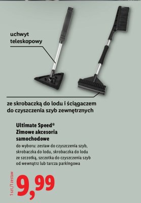 Zimowe akcesoria samochodowe Ultimate Speed promocja w Lidl