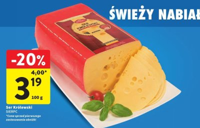 Ser promocja w Intermarche