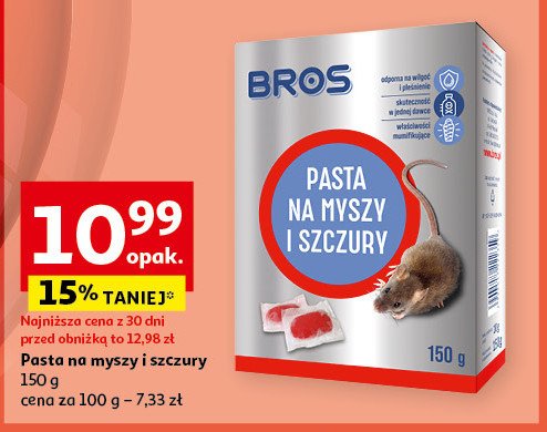 Pasta na myszy i szczury Bros promocja