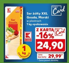 Ser morski plastry K-classic promocja