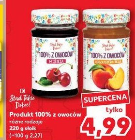 Dżem brzoskwinia K-classic stąd takie dobre! promocja w Kaufland