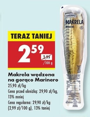 Makrela wędzona Marinero promocja