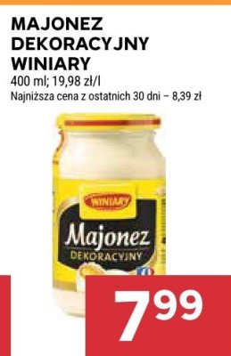 Majonez dekoracyjny Winiary promocja w Stokrotka