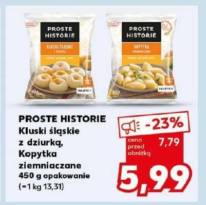 Kluski śląskie Iglotex proste historie promocja