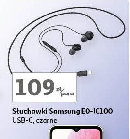 Słuchawki eo-ic100 czarne Samsung promocja
