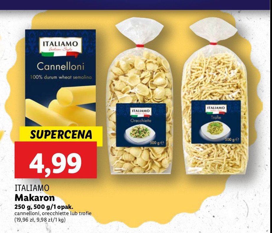 Makaron cannelloni Italiamo promocja