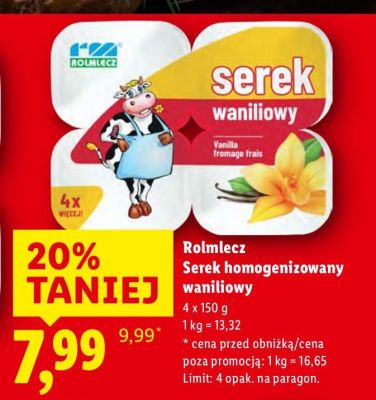 Ser promocja w Lidl