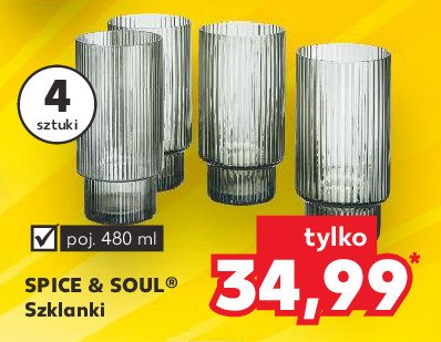 Szklanka 480 ml Spice&soul promocja