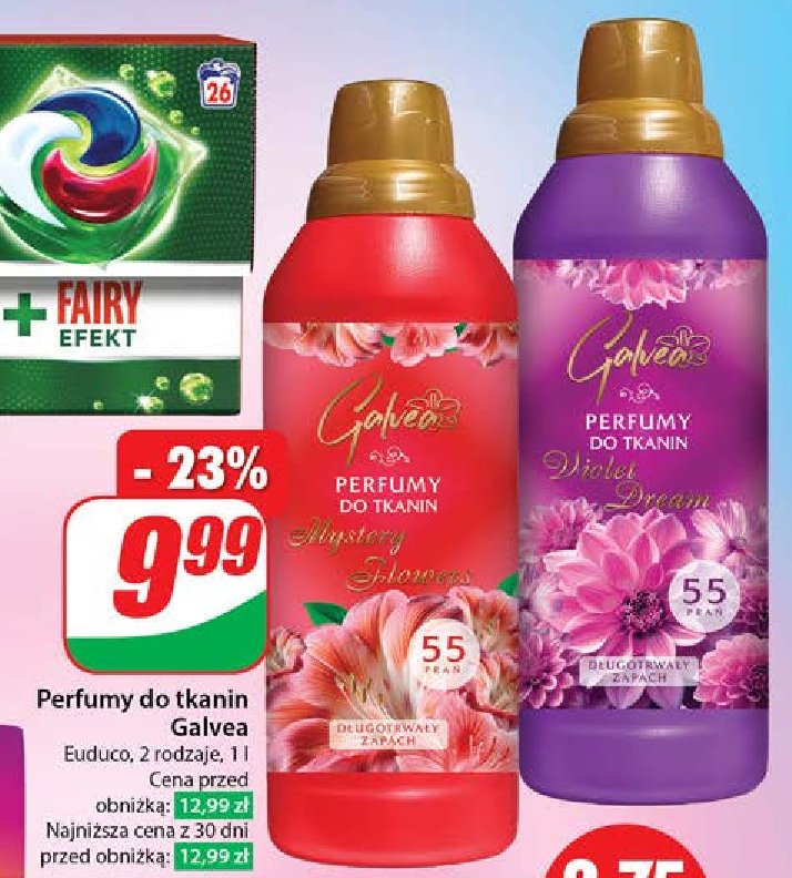 Perfumy do tkanin violet dream Galvea promocja