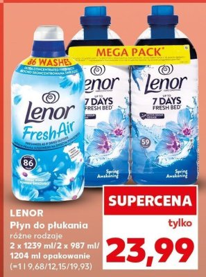 Płyn do płukania różne rodzaje promocja w Kaufland