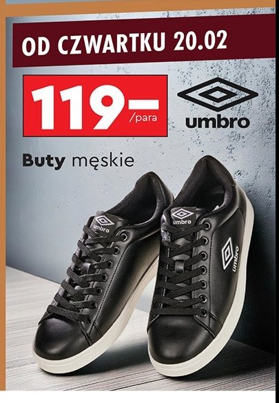 Buty męskie Umbro promocja w Biedronka