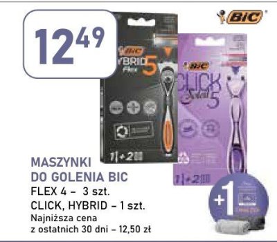 Maszynki do golenia Bic Flex 4 promocja w Stokrotka