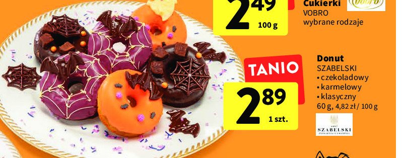 Donut karmelowy Cukiernia szabelski promocja