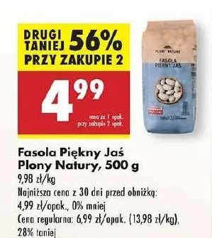 Fasola piękny jaś karłowy Plony natury promocja