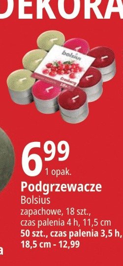 艢wieczki bia艂e Bolsius promocja