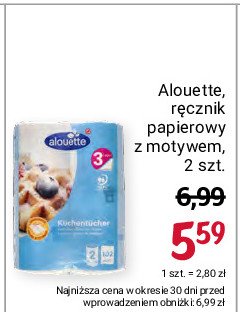 Rolka kuchenna 3 warstwy Alouette promocja