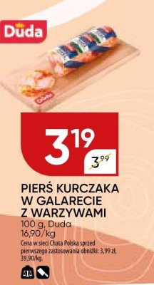 Pierś kurczaka w galarecie z warzywami Duda promocja w Chata Polska