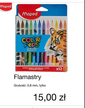 Flamastry Maped promocje