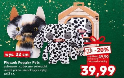 Pluszak Fuggler Pets, różne rodzaje promocja w Kaufland