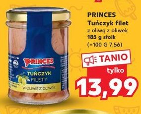 Filet z tuńczyka w oliwie z oliwek Princes promocja