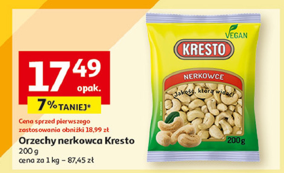 Orzechy nerkowca Kresto promocja