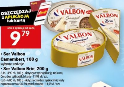 Ser Valbon Brie, 200 g promocja w Twój Market