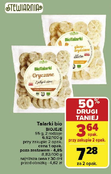 Biotalarki gryczane Biojeje promocja