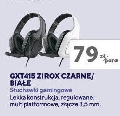 Słuchawki gamingowe gxt415 białe Trust promocja