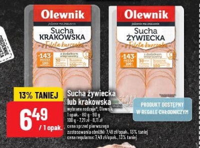 Sucha żywiecka lub krakowska promocja w POLOmarket