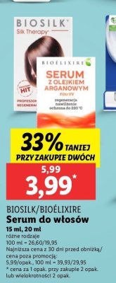 Serum z olejkiem arganowym Bioelixire promocja