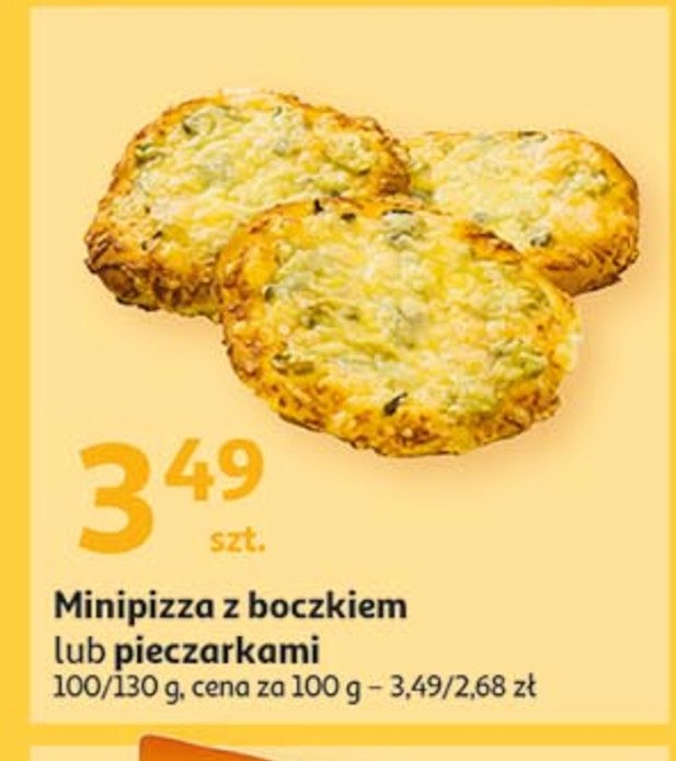 Minipizza z pieczarkami promocja