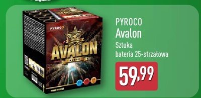 Sztuczne ognie Pyroco Avalon 25-strzałowa promocja w Aldi