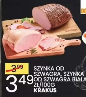 Szynka od Szwagra, szynka biała Krakus promocja w Wafelek