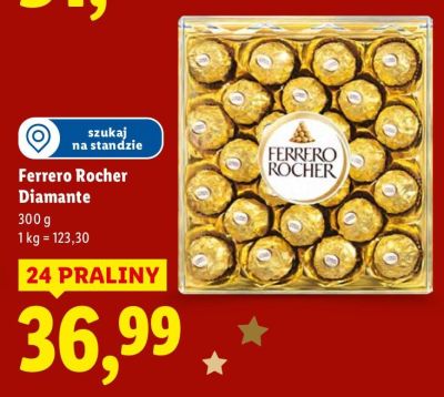 Praliny Ferrero Rocher Diamante promocja w Lidl