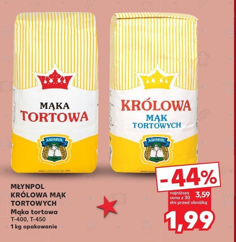 Mąka pszenna królowa Młynpol promocja