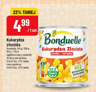Kukurydza złocista Bonduelle promocja w POLOmarket