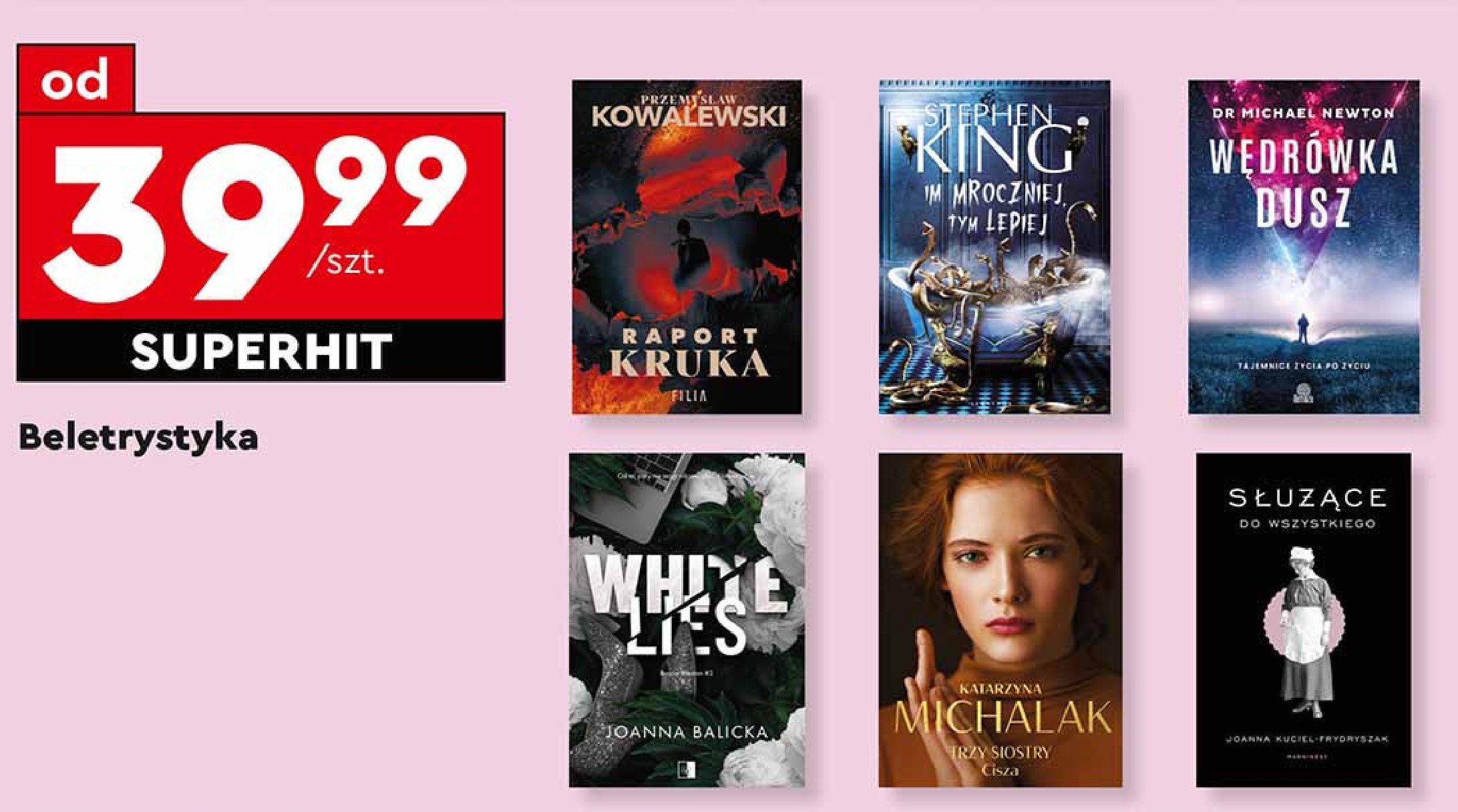 Michael newton "wędrówka dusz" promocja w Biedronka