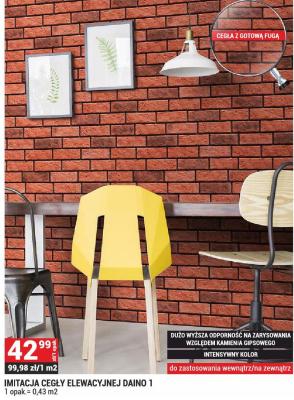 Imitacja cegły elewacyjnej Daino 1 promocja w Merkury Market